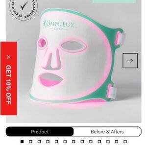 Omnilux Clear LED Light Therapy Mask